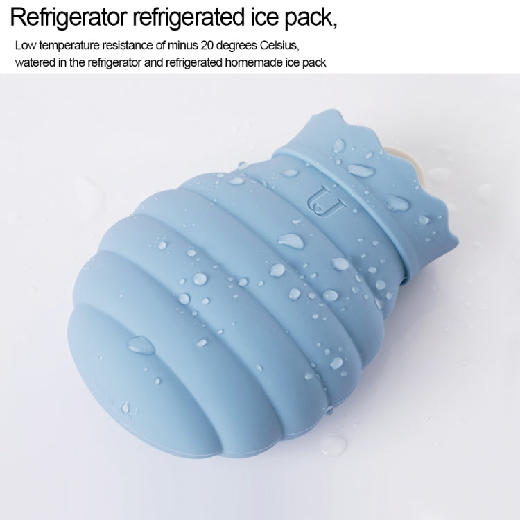 Original Xiaomi Youpin Jotun Judy Warm Water Bag  Silicone Hot Water Bag Small Size���15x10x5.8cm(Gray Blue) - Hot Water Bags by Xiaomi | Online Shopping South Africa | PMC TechLife | Buy Now Pay Later Mobicred