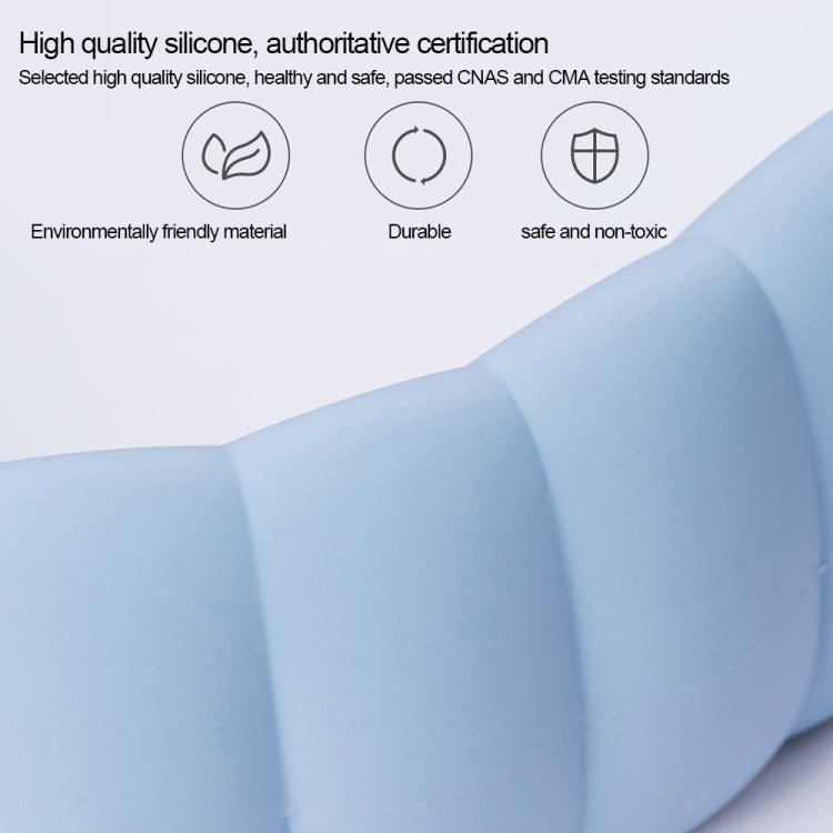 Original Xiaomi Youpin Jotun Judy Warm Water Bag  Silicone Hot Water Bag Small Size���15x10x5.8cm(Gray Blue) - Hot Water Bags by Xiaomi | Online Shopping South Africa | PMC TechLife | Buy Now Pay Later Mobicred