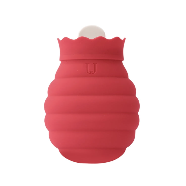 Original Xiaomi Youpin Jotun Judy Warm Water Bag  Silicone Hot Water Bag Small Size���15x10x5.8cm(Red) - free shipping - PMC TechLife - Order now!