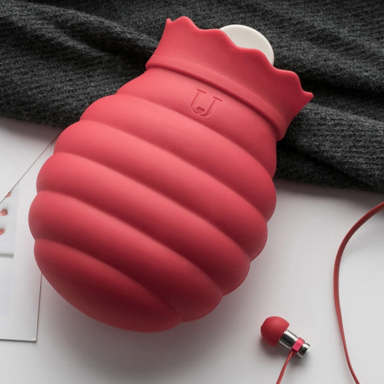 Original Xiaomi Youpin Jotun Judy Warm Water Bag  Silicone Hot Water Bag Small Size���15x10x5.8cm(Red) - free shipping - PMC TechLife - Order now!