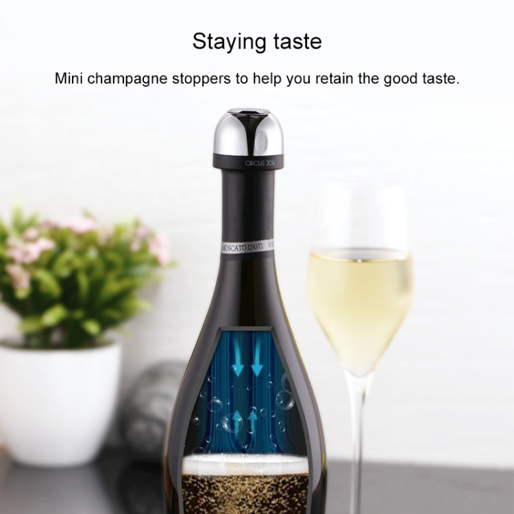 Original Xiaomi Youpin Circle Joy CJ-JS02 Mini Portable Champagne Sparkling Wine Bottle Stopper Plugger - Bottle Stopper by Xiaomi | Online Shopping South Africa | PMC TechLife | Buy Now Pay Later Mobicred