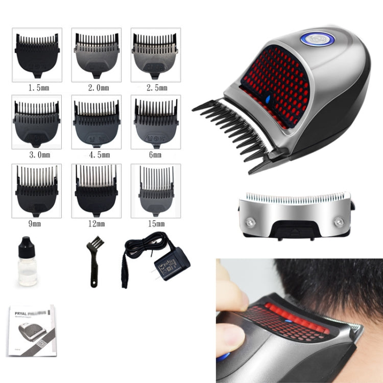 HJ-2018 Men Electric Shaver Fader Self-help Hair Clipper with Spare Cutter Head, Standard Version, CN Plug - free shipping - PMC TechLife - Order now!