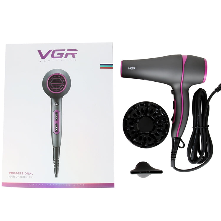 VGR V-402 2200W Household Negative Ion Hair Dryers with 6 Gear Adjustment, Plug Type: EU Plug - free shipping - PMC TechLife - Order now!