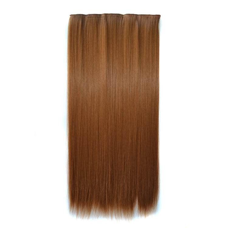 26# One-piece Seamless Five-clip Wig Long Straight Wig Piece - free shipping - PMC TechLife - Order now!