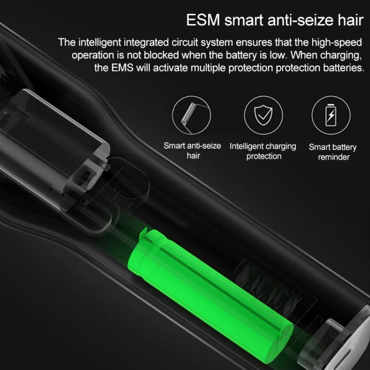 Original Xiaomi Enchen Boost Intelligent Fast Charging Electric Hair Trimmer Haircut Machine (Black) - free shipping - PMC TechLife - Order now!