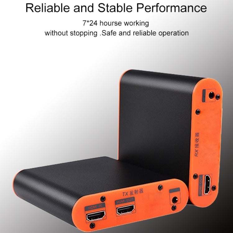 OPT882 HDMI Extender (Receiver & Sender) Fiber Optic Extender , Transmission Distance: 20KM (AU Plug) - Amplifier by PMC TechLife | Online Shopping South Africa | PMC TechLife | Buy Now Pay Later Mobicred