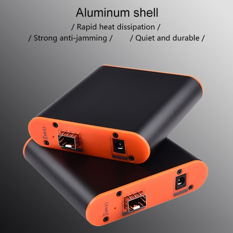 OPT882-KVM HDMI Extender (Receiver & Sender) Fiber Optic Extender with USB Port and KVM Function, Transmission Distance: 20KM (AU Plug) - Amplifier by PMC TechLife | Online Shopping South Africa | PMC TechLife | Buy Now Pay Later Mobicred