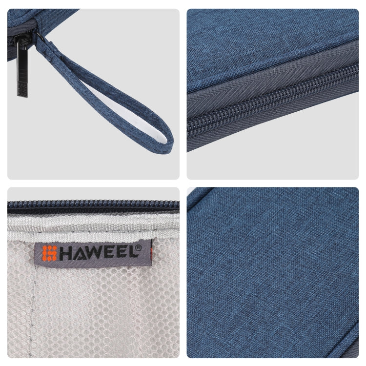 HAWEEL Electronic Organizer Storage Bag for Cellphones, Power Bank, Cables, Mouse, Earphones(Dark Blue) - free shipping - PMC TechLife - Order now!