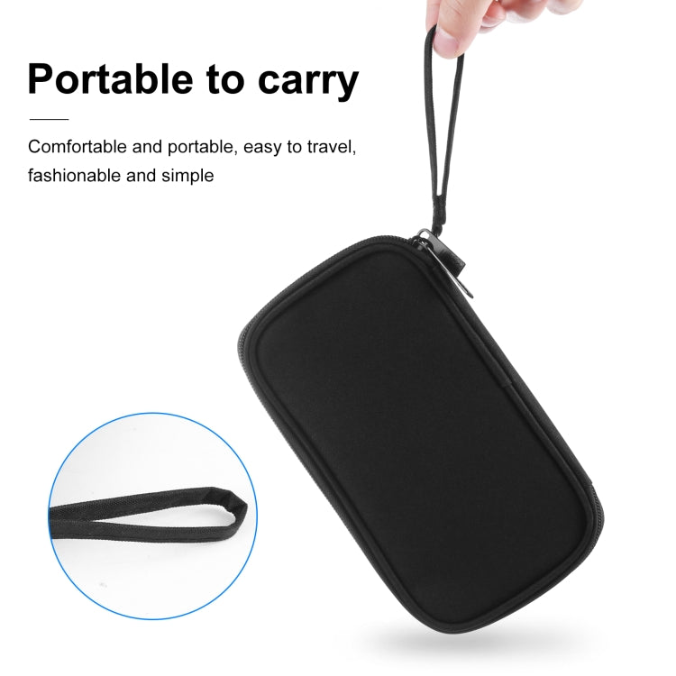 HAWEEL Electronic Organizer Double Layers Storage Bag for Cables, Charger, Power Bank, Phones, Earphones(Black) - free shipping - PMC TechLife - Order now!