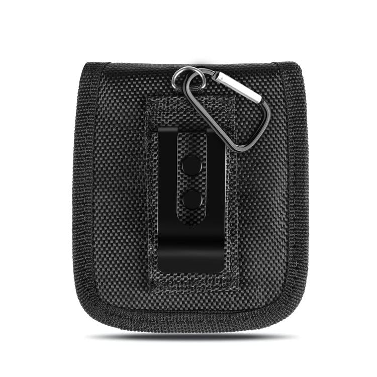 HAWEEL Flip Phone Nylon Cloth Belt Clip Carrying Pouch Bag (Black) - free shipping - PMC TechLife - Order now!