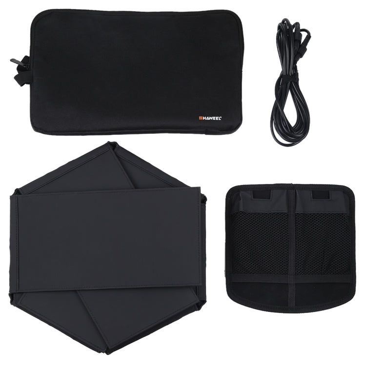 HAWEEL 42W Foldable Umbrella Top Solar Panel Charger with 5V 3.0A Max Dual USB Ports, Support QC3.0 / FCP / SCP/ AFC / SFCP Protocol - free shipping - PMC Jewellery - Order now!