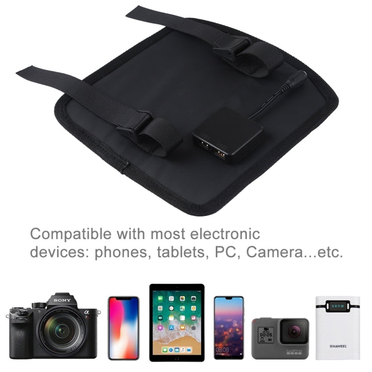 HAWEEL 42W Foldable Umbrella Top Solar Panel Charger with 5V 3.0A Max Dual USB Ports, Support QC3.0 / FCP / SCP/ AFC / SFCP Protocol - free shipping - PMC Jewellery - Order now!