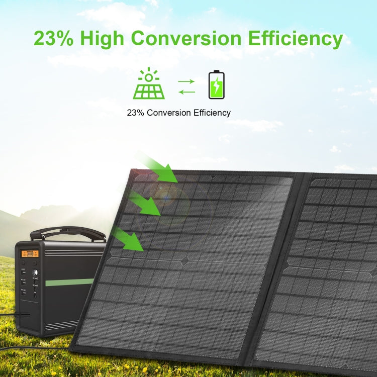 HAWEEL 60W Foldable Solar Panel Charger Travel Folding Bag(Black) - free shipping - PMC TechLife - Order now!