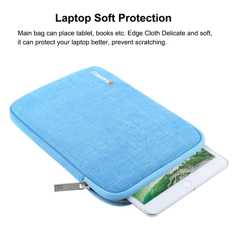 HAWEEL 7.9 inch Sleeve Case Zipper Briefcase Carrying Bag, For iPad mini 4 / iPad mini 3 / iPad mini 2 / iPad mini, Galaxy, Lenovo, Sony, Xiaomi, Huawei 7.9 inch Tablets(Blue) - free shipping - PMc TechLife - Order now!
