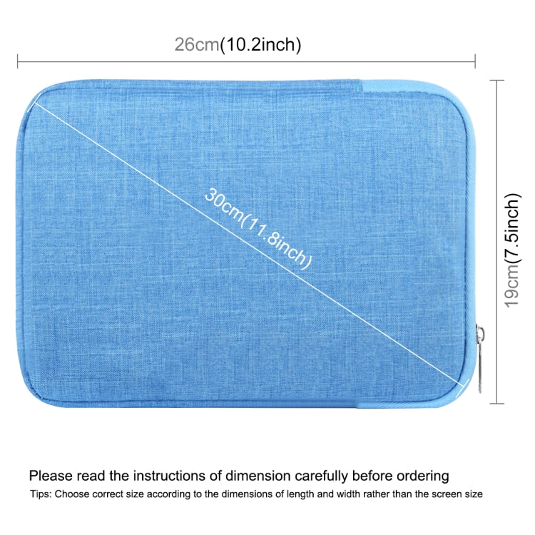 HAWEEL 9.7 inch Sleeve Case Zipper Briefcase Carrying Bag, For iPad 9.7 inch / iPad Pro 9.7 inch, Galaxy, Lenovo, Sony, Xiaomi, Huawei 9.7 inch Tablets(Blue) - free shipping - PMc TechLife - Order now!