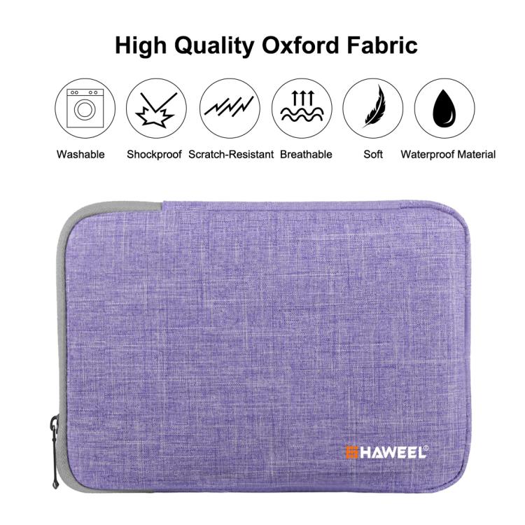 HAWEEL 9.7 inch Sleeve Case Zipper Briefcase Carrying Bag, For iPad 9.7 inch / iPad Pro 9.7 inch, Galaxy, Lenovo, Sony, Xiaomi, Huawei 9.7 inch Tablets(Purple) - free shipping - PMc TechLife - Order now!
