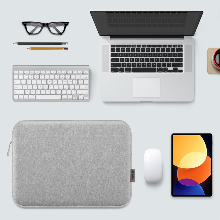 HAWEEL 16 inch Laptop Sleeve Case Zipper Briefcase Bag for 15-16.7 inch Laptop(Grey) - free shipping - PMC TechLife - Order now!