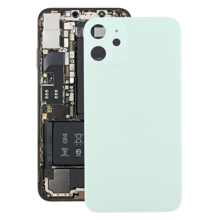 Battery Back Cover for iPhone 12(Green) - Back Cover by PMC TechLife | Online Shopping South Africa | PMC TechLife | Buy Now Pay Later Mobicred