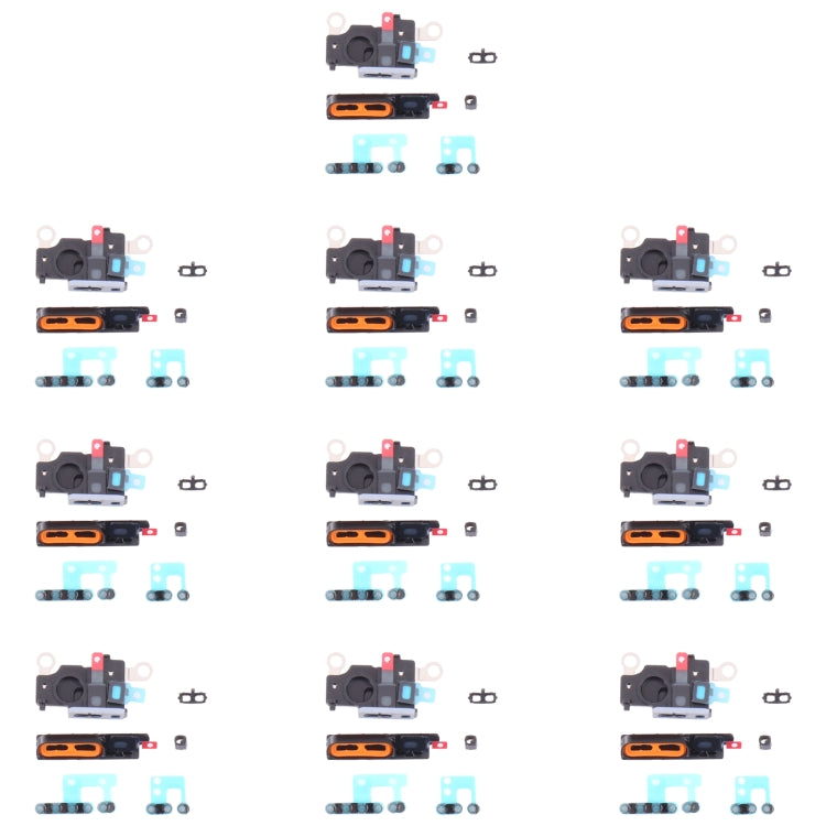 10 PCS Speaker Dustproof Mesh with Frame for iPhone 12 Pro(Black) - Others by PMC TechLife | Online Shopping South Africa | PMC TechLife | Buy Now Pay Later Mobicred