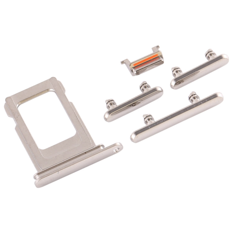SIM Card Tray + SIM Card Tray + Side Key for iPhone 11 Pro Max / 11 Pro(White) - Others by PMc TechLife | Online Shopping South Africa | PMc TechLife | Buy Now Pay Later Mobicred