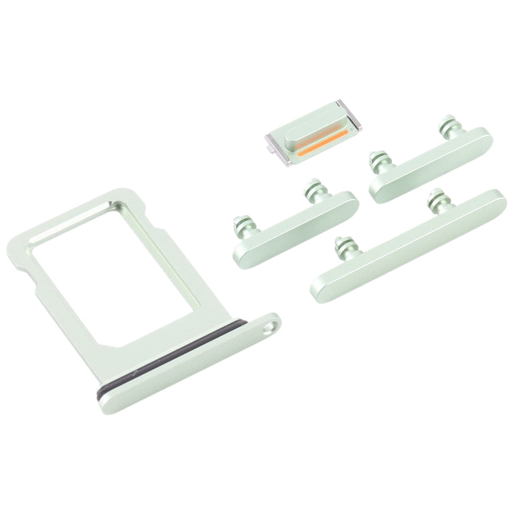 SIM Card Tray + Side Keys for iPhone 12 Mini(Green) - Metal Parts by PMc TechLife | Online Shopping South Africa | PMc TechLife | Buy Now Pay Later Mobicred