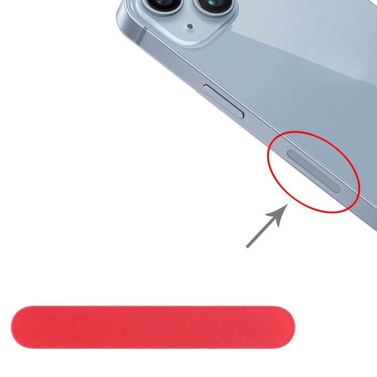 For iPhone 14 / 14 Plus US Edition 5G Signal Antenna Glass Plate (Red) - Others by PMc TechLife | Online Shopping South Africa | PMc TechLife | Buy Now Pay Later Mobicred