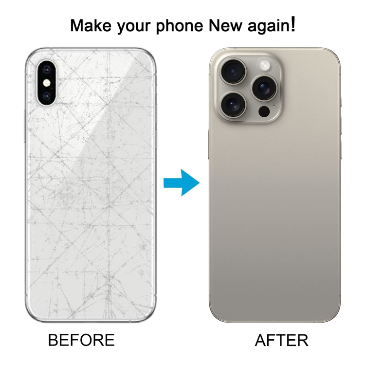Back Cover with Appearance Imitation of iP15 Pro Max for iPhone XS Max(Titanium) - free shipping - PMC Jewellery - Order now!