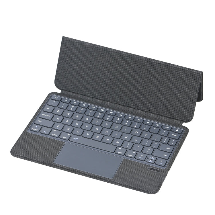 P3125-6 Grid Bluetooth Keyboard Leather Case with Touch Pad For iPad Air 11 2024 / Air 5 10.9 2022 / Air 4 10.9 2020 / iPad Pro 11 2021/2020/2018(Black) - free shipping - PMC TechLife - Order now!
