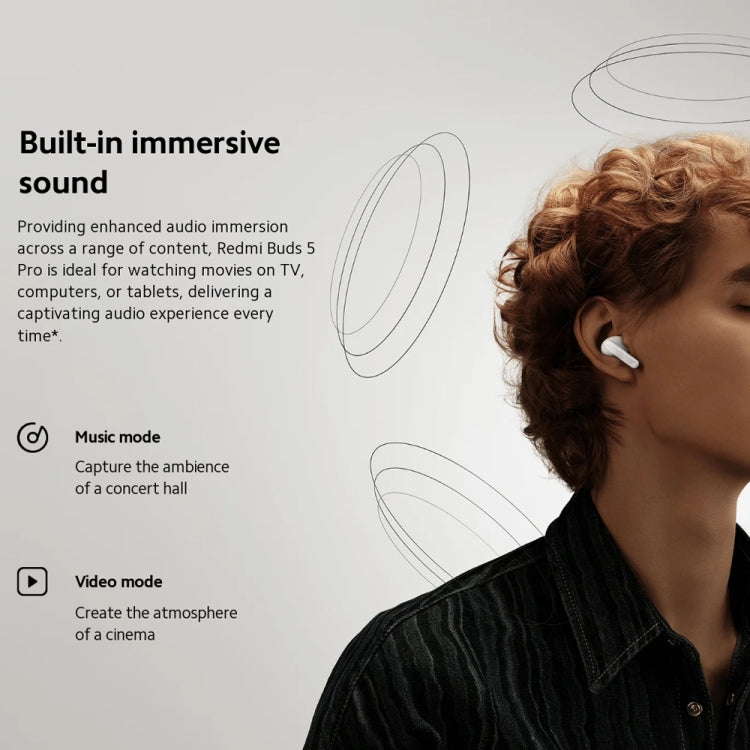 Original Xiaomi Redmi Buds 5 Pro Wireless Bluetooth Earphone (Blue) - free shipping - PMC Jewellery - Order now!