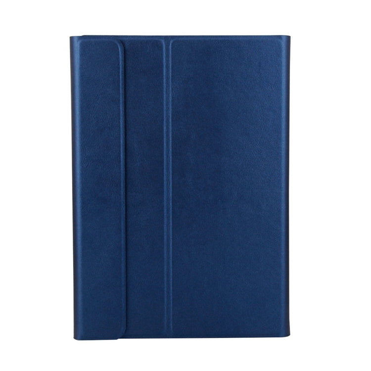 FT-1030 Bluetooth 3.0 ABS Brushed Texture Keyboard + Skin Texture Leather Tablet Case for iPad Air / Air 2 / iPad Pro 9.7 inch, with Three-gear Angle Adjustment / Magnetic / Sleep Function (Blue) - For iPad Pro by PMC TechLife | Online Shopping South Africa | PMC TechLife