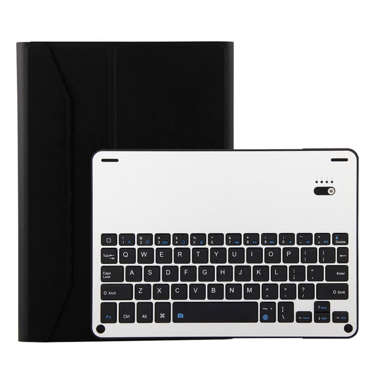 FT-1038B Detachable Bluetooth 3.0 Aluminum Alloy Keyboard + Lambskin Texture Leather Tablet Case for iPad Air / Air 2 / iPad Pro 9.7 inch, with Water Repellent / Three-gear Angle Adjustment / Magnetic / Sleep Function (Black) - For iPad Pro by PMC TechLife | Online Shopping South Africa | PMC TechLife