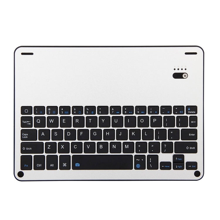 FT-1038B Detachable Bluetooth 3.0 Aluminum Alloy Keyboard + Lambskin Texture Leather Tablet Case for iPad Air / Air 2 / iPad Pro 9.7 inch, with Water Repellent / Three-gear Angle Adjustment / Magnetic / Sleep Function (Black) - For iPad Pro by PMC TechLife | Online Shopping South Africa | PMC TechLife