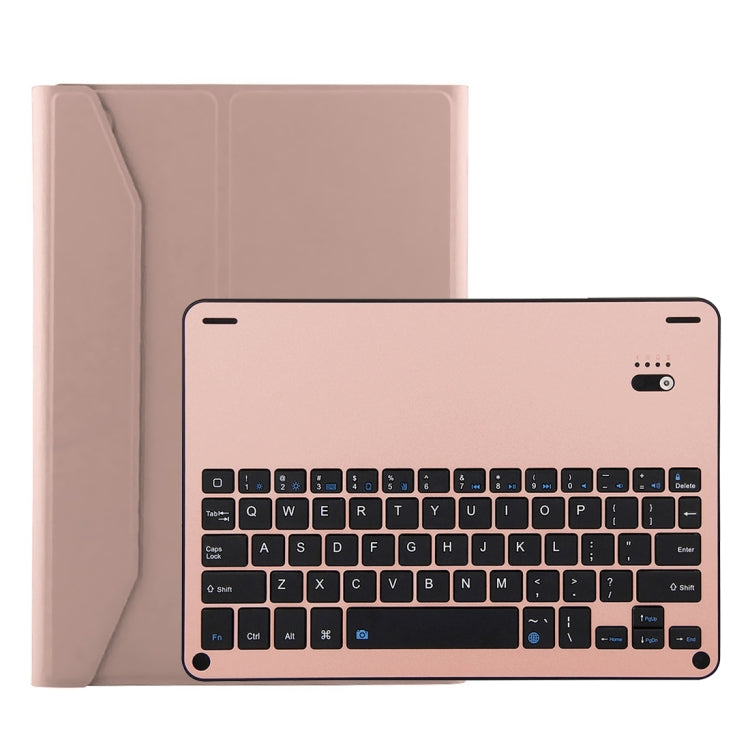 FT-1038B Detachable Bluetooth 3.0 Aluminum Alloy Keyboard + Lambskin Texture Leather Tablet Case for iPad Air / Air 2 / iPad Pro 9.7 inch, with Water Repellent / Three-gear Angle Adjustment / Magnetic / Sleep Function (Pink) - For iPad Pro by PMC TechLife | Online Shopping South Africa | PMC TechLife