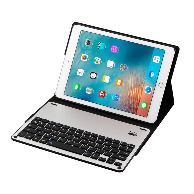 FT-1038B Detachable Bluetooth 3.0 Aluminum Alloy Keyboard + Lambskin Texture Leather Tablet Case for iPad Air / Air 2 / iPad Pro 9.7 inch, with Water Repellent / Three-gear Angle Adjustment / Magnetic / Sleep Function (Red) - For iPad Pro by PMC TechLife | Online Shopping South Africa | PMC TechLife
