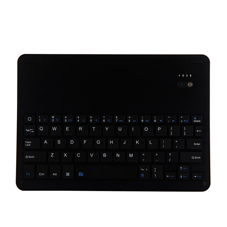 FT-1038E Detachable Bluetooth 3.0 Aluminum Alloy Keyboard + Lambskin Texture Leather Tablet Case for iPad Air / Air 2 / iPad Pro 9.7 inch, with Pen Slot / Water Repellent / Three-gear Angle Adjustment / Magnetic / Sleep Function (Black) - free shipping - PMC TechLife - Order now!