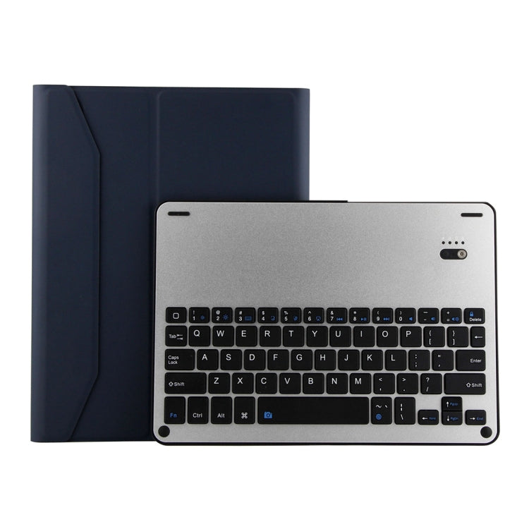 FT-1038E Detachable Bluetooth 3.0 Aluminum Alloy Keyboard + Lambskin Texture Leather Tablet Case for iPad Air / Air 2 / iPad Pro 9.7 inch, with Pen Slot / Water Repellent / Three-gear Angle Adjustment / Magnetic / Sleep Function (Blue) - free shipping - PMC TechLife - Order now!