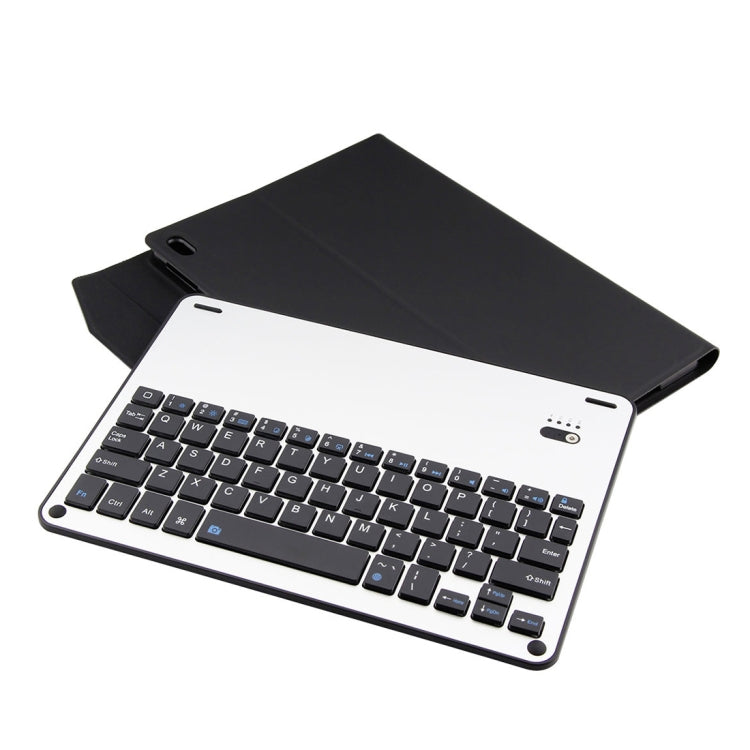 FT-1039B Detachable Bluetooth 3.0 Aluminum Alloy Keyboard + Lambskin Texture Leather Tablet Case for iPad Pro 10.5 inch / iPad Air (2019), with Water Repellent / Three-gear Angle Adjustment / Magnetic / Sleep Function (Black) - For iPad Pro by PMC TechLife | Online Shopping South Africa | PMC TechLife