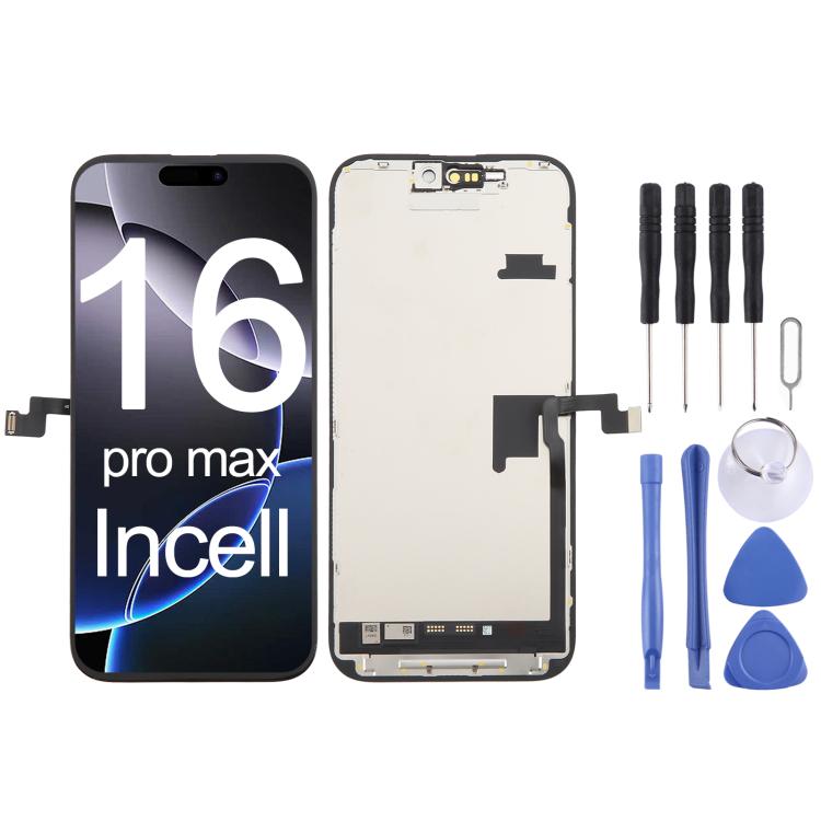 For iPhone 16 Pro Max HD+ incell Screen - LCD Related Parts by PMC TechLife | Online Shopping South Africa | PMC TechLife | Buy Now Pay Later Mobicred