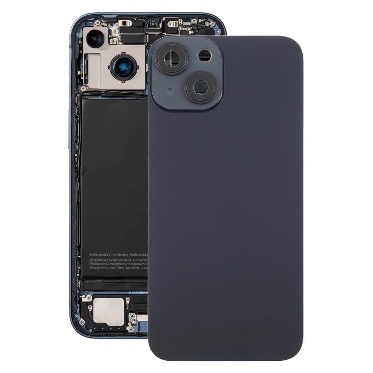 For iPhone 14 China Version Battery Back Cover with Middle Frame(Black) - Back Cover by PMc TechLife | Online Shopping South Africa | PMc TechLife | Buy Now Pay Later Mobicred