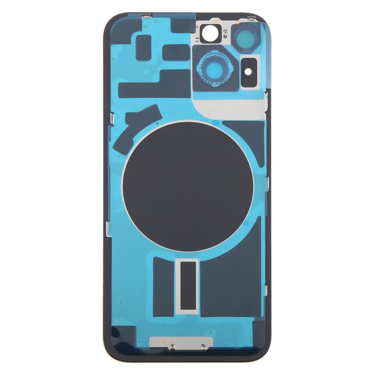 For iPhone 14 China Version Battery Back Cover with Middle Frame(Black) - Back Cover by PMc TechLife | Online Shopping South Africa | PMc TechLife | Buy Now Pay Later Mobicred