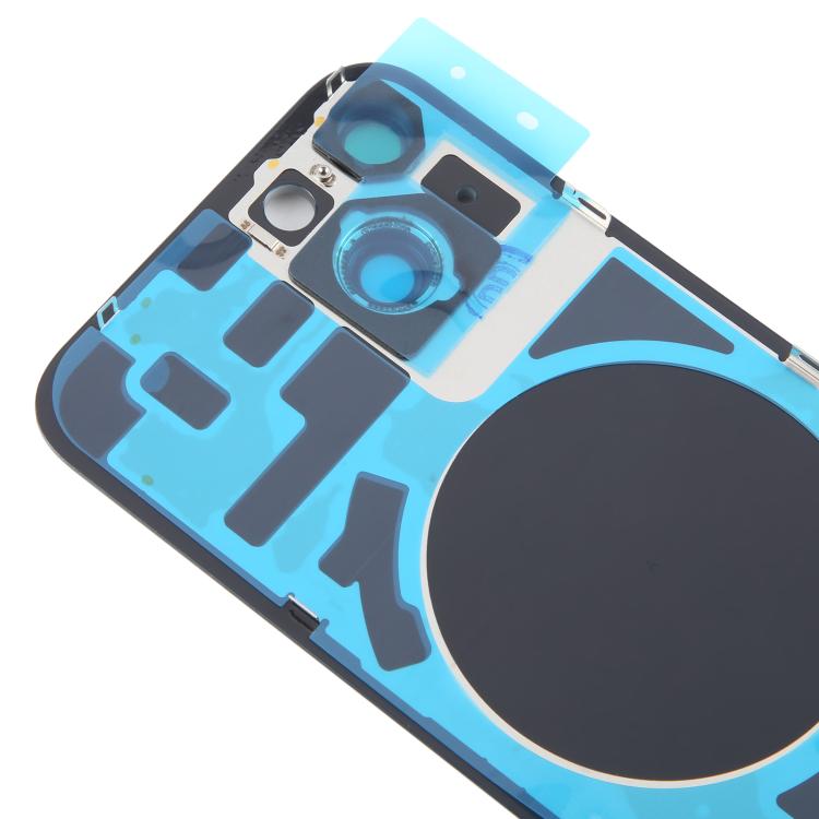 For iPhone 14 China Version Battery Back Cover with Middle Frame(Black) - Back Cover by PMc TechLife | Online Shopping South Africa | PMc TechLife | Buy Now Pay Later Mobicred