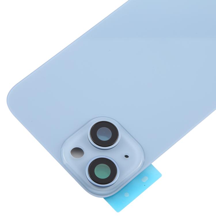 For iPhone 14 China Version Battery Back Cover with Middle Frame(Blue) - free shipping - PMc TechLife - Order now!