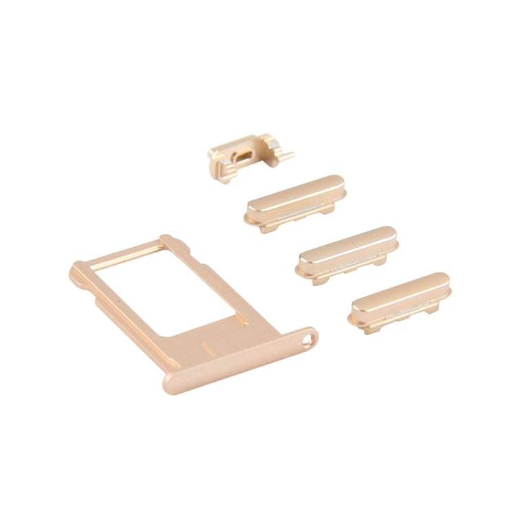 4 in 1 for iPhone 6 Plus (Card Tray + Volume Control Key + Power Button + Mute Switch Vibrator Key)(Gold) - iPhone 6/6 Plus Parts by PMc TechLife | Online Shopping South Africa | PMc TechLife | Buy Now Pay Later Mobicred