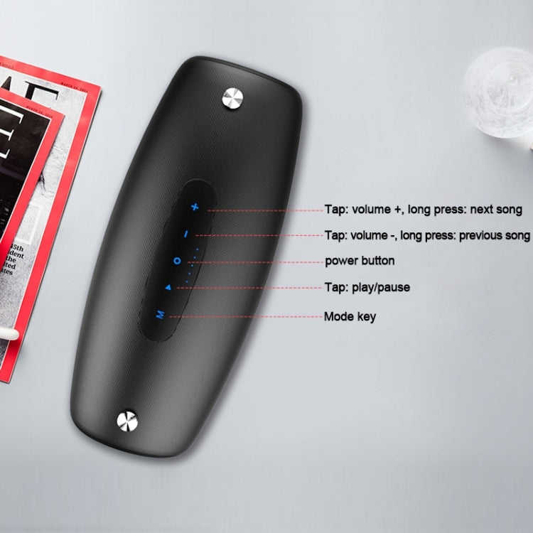 ZEALOT S27 Multifunctional Bass Wireless Bluetooth Speaker, Built-in Microphone, Support Bluetooth Call & AUX & TF Card & 1x93mm + 2x66mm Speakers(Camouflage Red) - free shipping - PMC Jewellery - Order now!