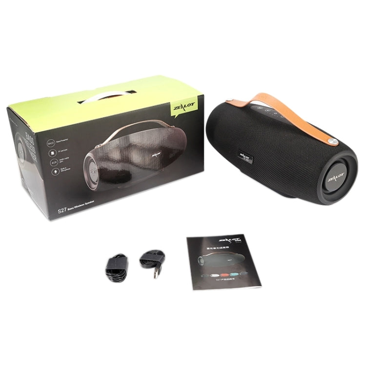 ZEALOT S27 Multifunctional Bass Wireless Bluetooth Speaker, Built-in Microphone, Support Bluetooth Call & AUX & TF Card & 1x93mm + 2x66mm Speakers(Camouflage Red) - free shipping - PMC Jewellery - Order now!