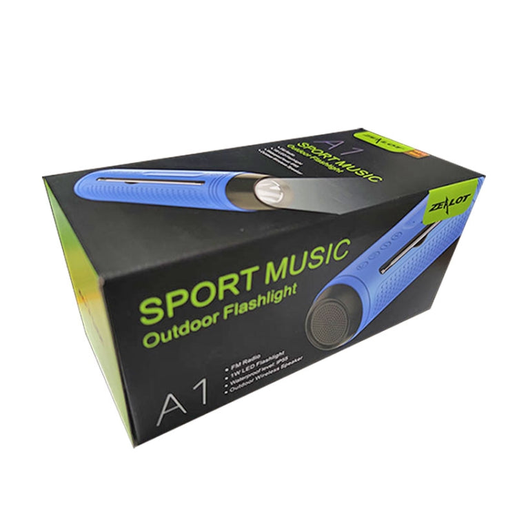 ZEALOT A1 Multifunctional Bass Wireless Bluetooth Speaker, Built-in Microphone, Support Bluetooth Call & AUX & TF Card & LED Lights (Red) - free shipping - PMC Jewellery - Order now!