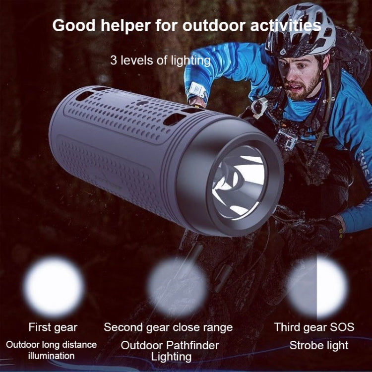 ZEALOT A1 Multifunctional Bass Wireless Bluetooth Speaker, Built-in Microphone, Support Bluetooth Call & AUX & TF Card & LED Lights (Blue) - free shipping - PMC Jewellery - Order now!