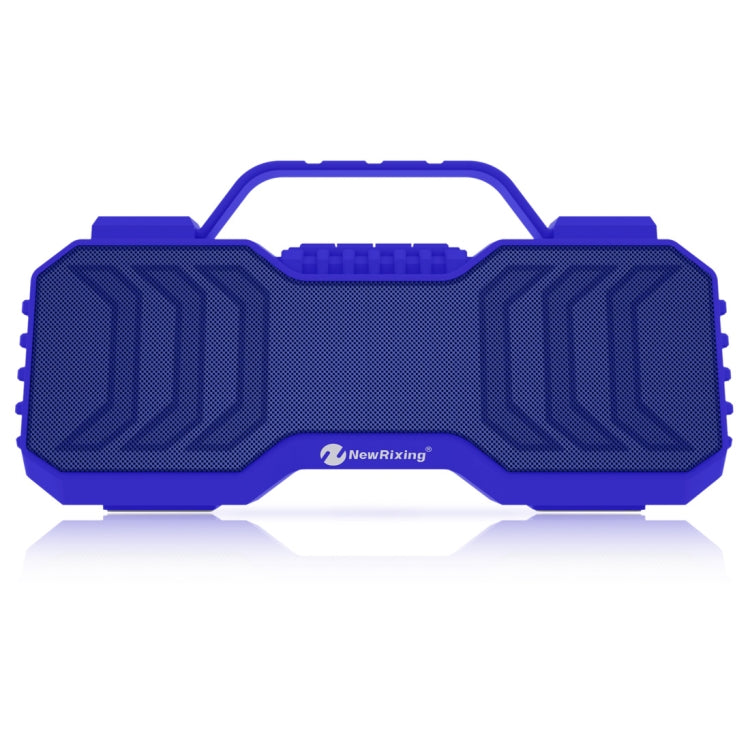 NewRixing NR-2029 Portable Wireless Bluetooth Stereo Speaker Support TWS Function Speaker(Blue) - Desktop Speaker by NewRixing | Online Shopping South Africa | PMC Jewellery | Buy Now Pay Later Mobicred