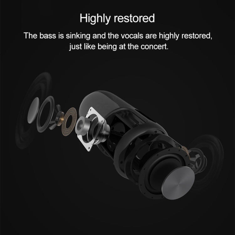 Original Xiaomi Youpin V03 Wireless Bluetooth Speaker with Colorful Light, Support Hands-free / AUX(Black) - free shipping - PMC TechLife - Order now!