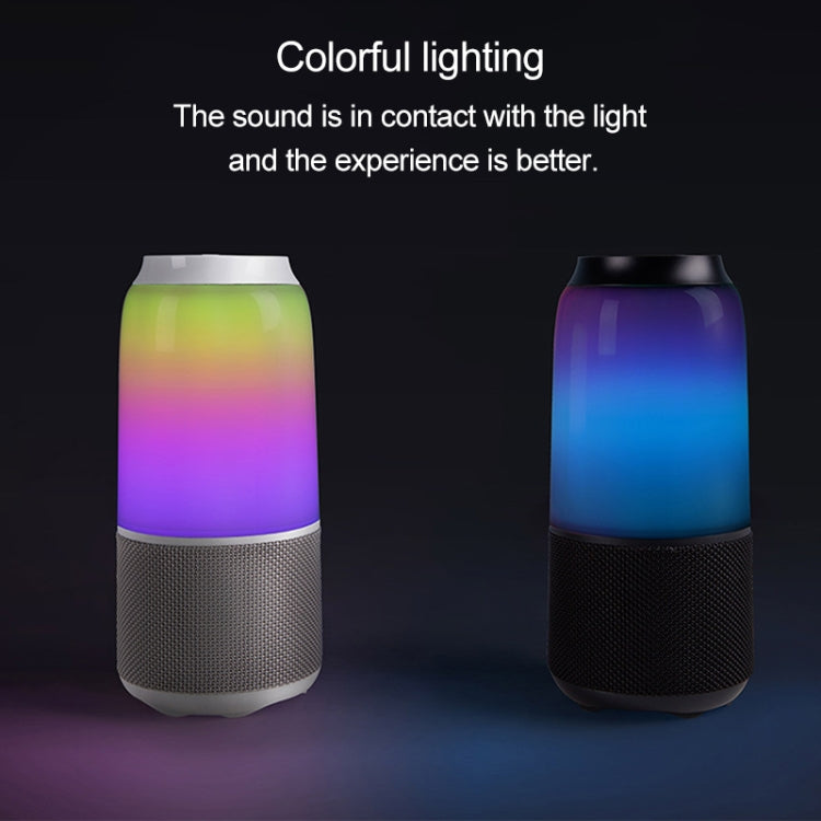 Original Xiaomi Youpin V03 Wireless Bluetooth Speaker with Colorful Light, Support Hands-free / AUX(Black) - free shipping - PMC TechLife - Order now!